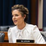 Rep. Letlow at a hearing